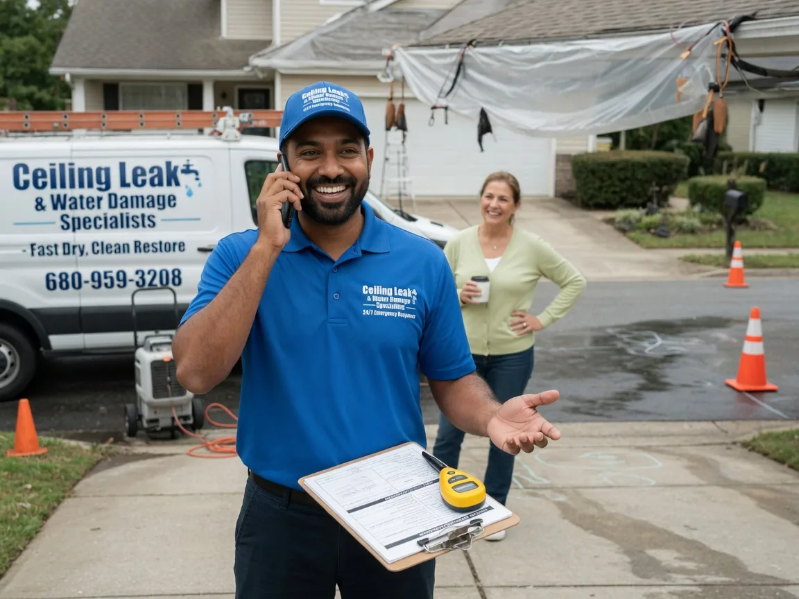 Ceiling Leak Cleanup Decatur, IA FAQs